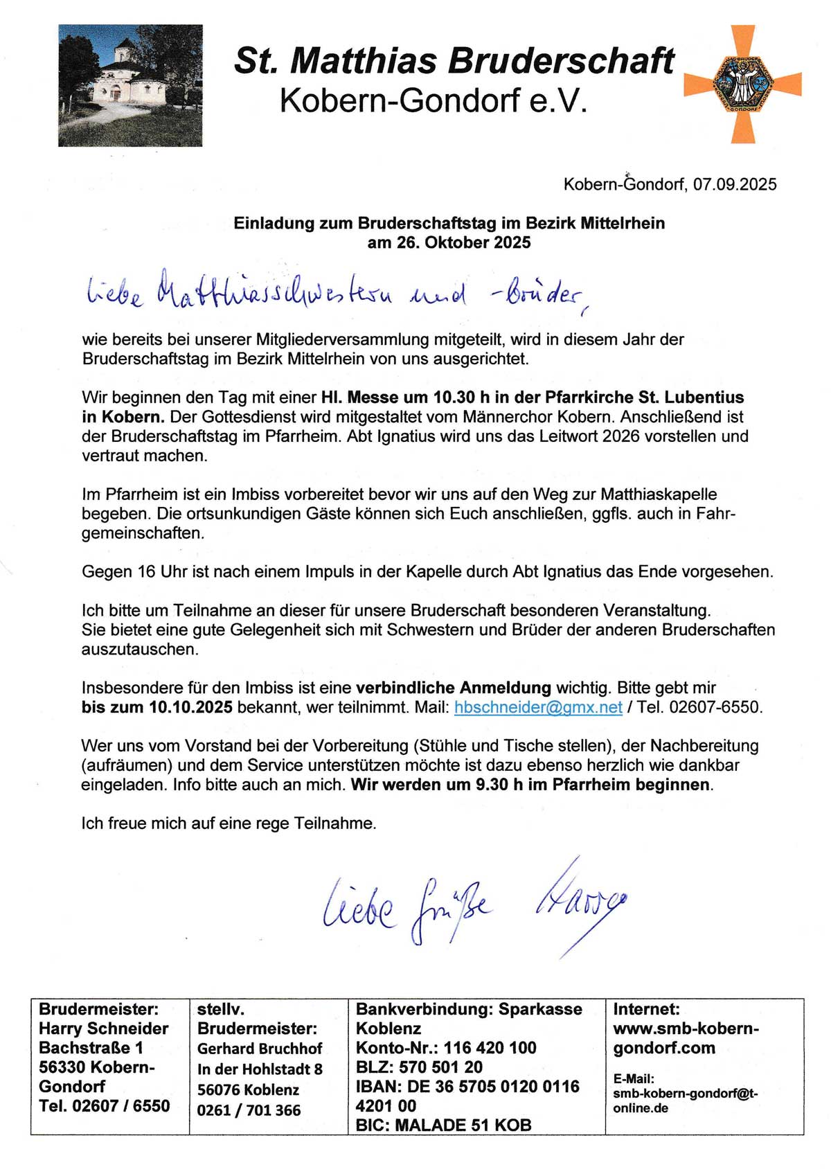 26 10 20025 Einladung Mitglieder